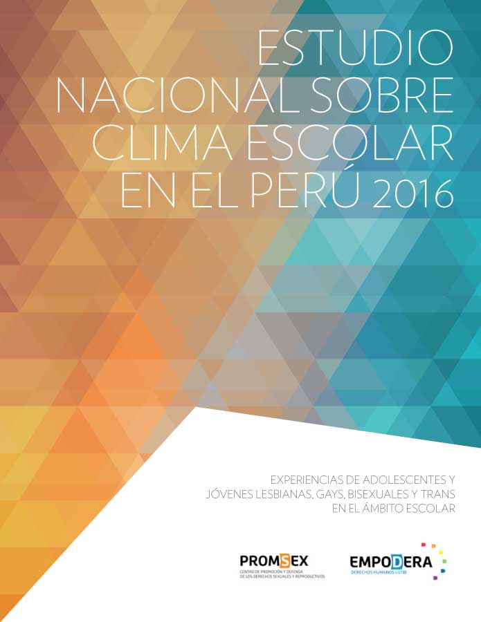 Estudio nacional sobre clima escolar en el Perú 2016  width=