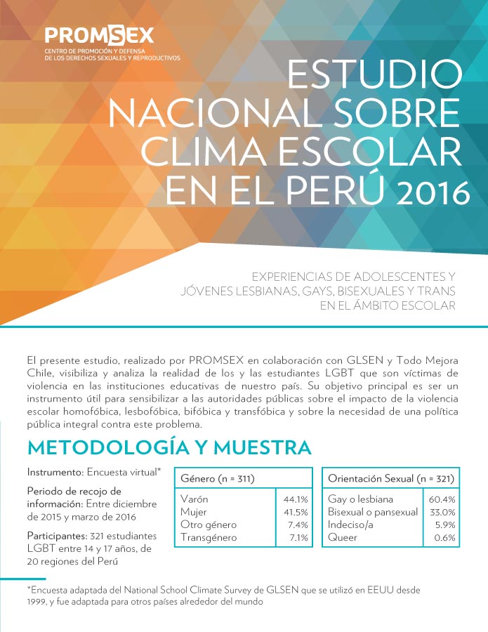 Díptico Informativo: Estudio Nacional sobre Clima Escolar en el Perú 2016.  width=