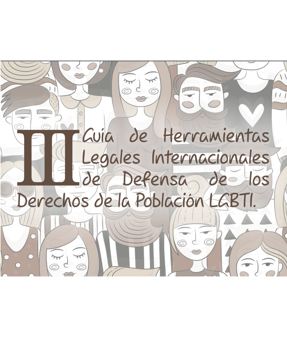 III Guía de Herramientas Legales internacionales de los Derechos de la Población LGBTI  width=